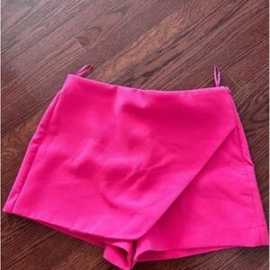 Pink zara skort